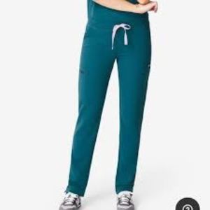 FIGS Women's Yola Scrub Pants Caribbean Blue S/T
